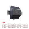 HDR-100-24 Meanwell 100 Watt 24 Vdc 3.83 Amper Plastik Kasa Ray Tipi Güç Kaynağı