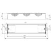 Helvar LL2x25‑E‑CC 2×25W Sabit Akım LED Driver | 350‑700 mA Ayarlanabilir