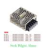 Meanwell RS-100-48 Yüksek Verimli 100 Watt 48 Vdc 2.3 Amper Standart Güç Kaynağı